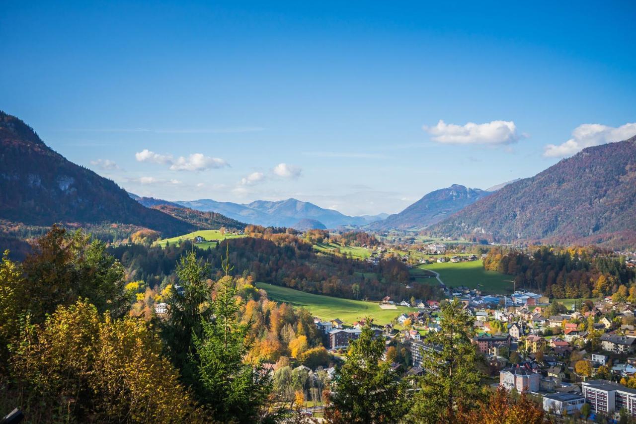 Ferienwohnung Bergsonne Mit Sonnenbalkon Und Tiefgaragen Parkplatz Bad Ischl Eksteriør billede
